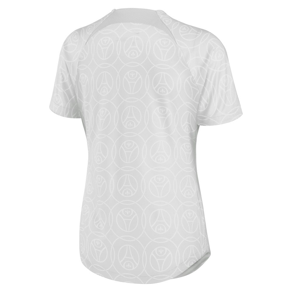 Nike - Paris Saint-Germain Women's 2022/23 Pre-Match Home Performance Top - Gray