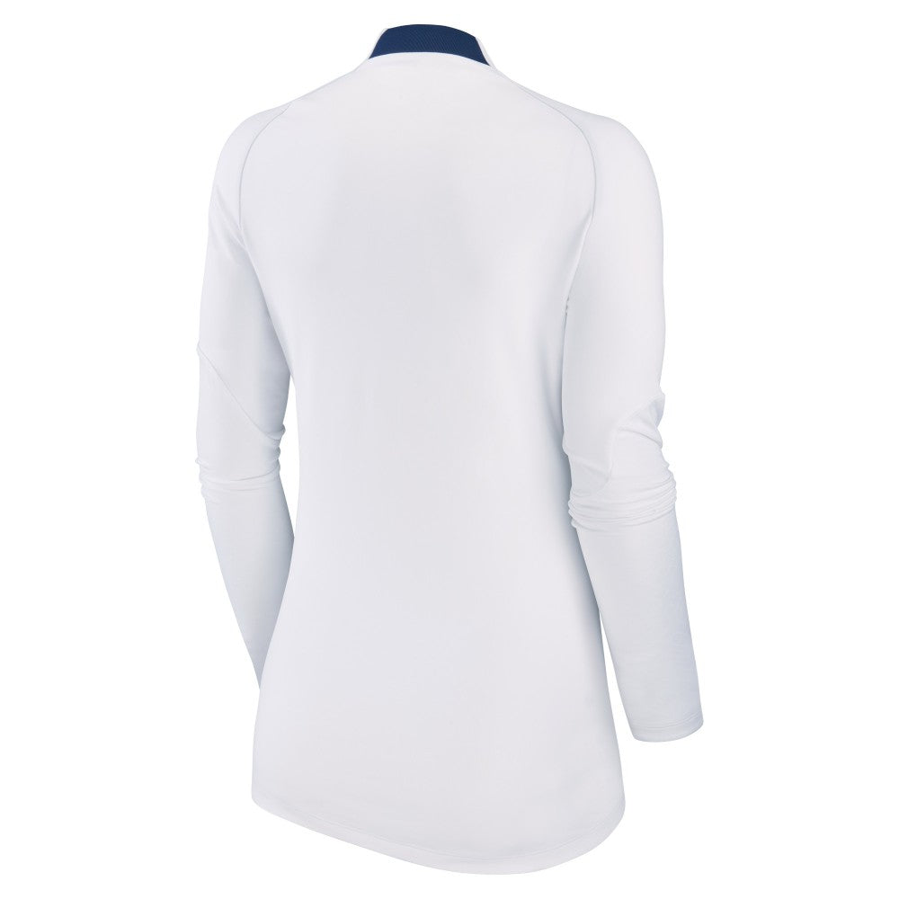 Nike - Paris Saint-Germain Women's Strike Drill Raglan Performance Quarter-Zip Top - White