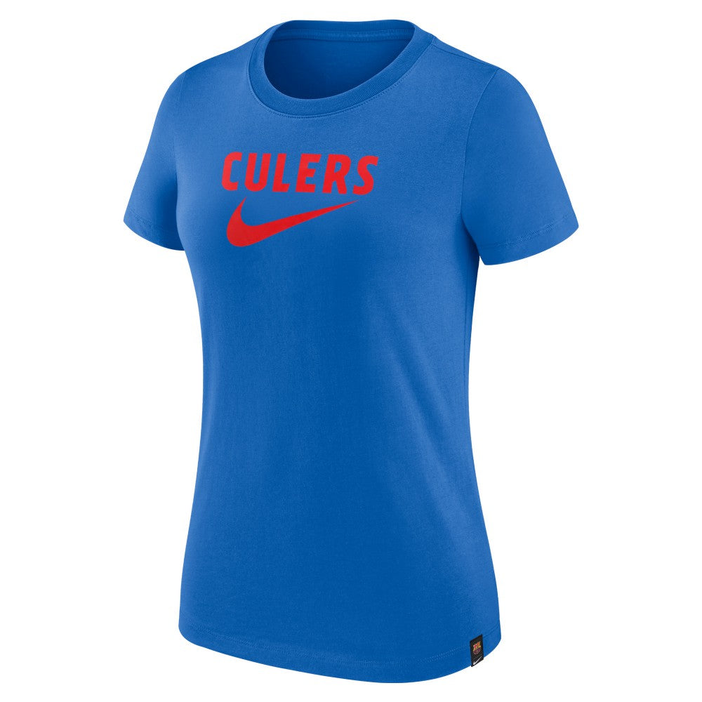 Nike - Barcelona Women's Swoosh T-Shirt - Blue