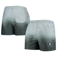 Las Vegas Raiders FOCO Dip-Dye Swim Shorts - Black/ - NFL