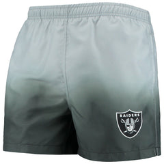 Las Vegas Raiders FOCO Dip-Dye Swim Shorts - Black/ - NFL