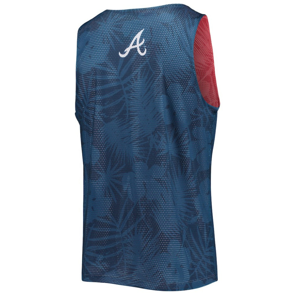 Atlanta Braves FOCO Floral Reversible Mesh Tank Top Near Me