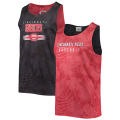 Cincinnati Reds FOCO Floral Reversible Mesh Tank Top Sale