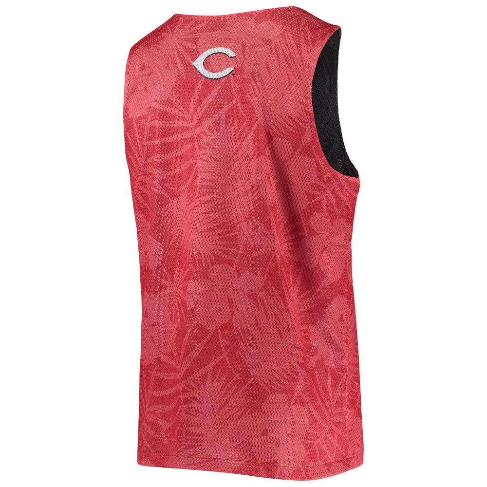 Cincinnati Reds FOCO Floral Reversible Mesh Tank Top Sale