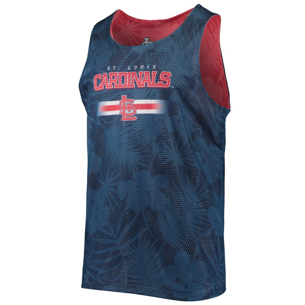 St. Louis Cardinals FOCO Floral Reversible Mesh Tank Top Sale