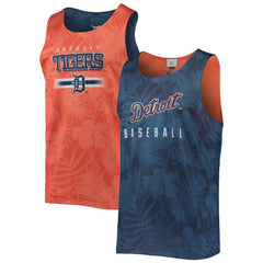 Detroit Tigers FOCO Floral Reversible Mesh Tank Top Outlet