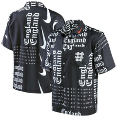 Nike - England Women's National Team Button-Up Shirt - Black