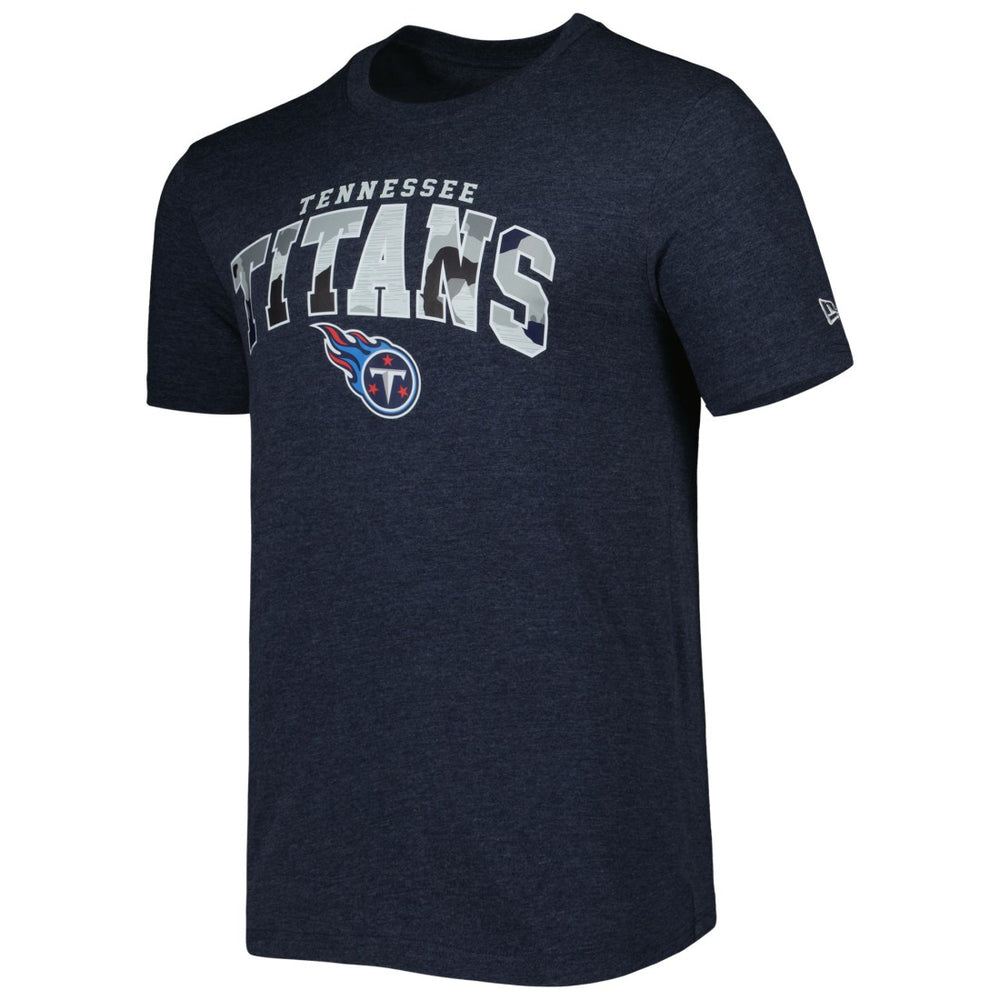 Tennessee Titans New Era Training Collection T-Shirt - Heathered Navy - NFL
