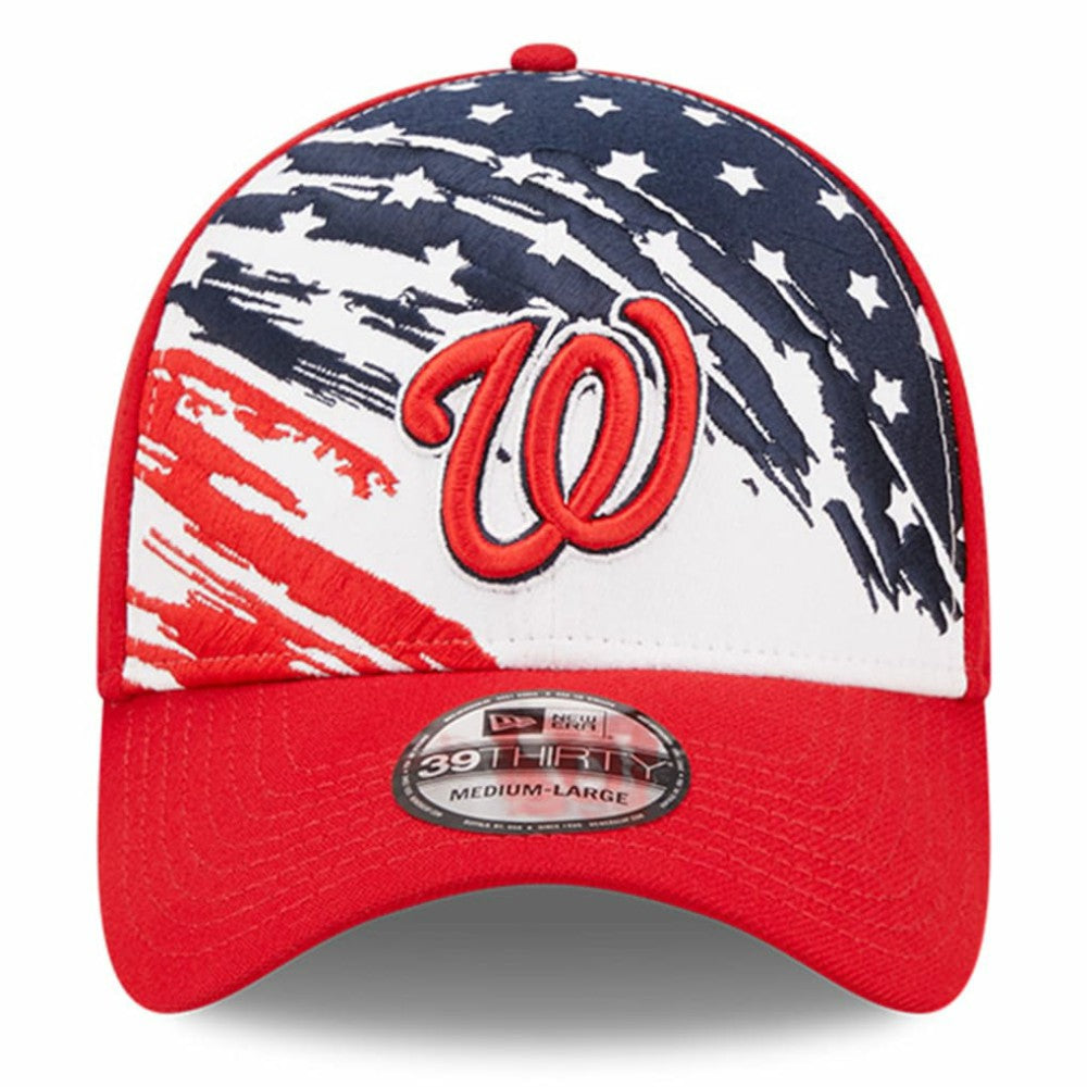 Washington Nationals New Era 2022 4th of July 39THIRTY Flex Hat Discount