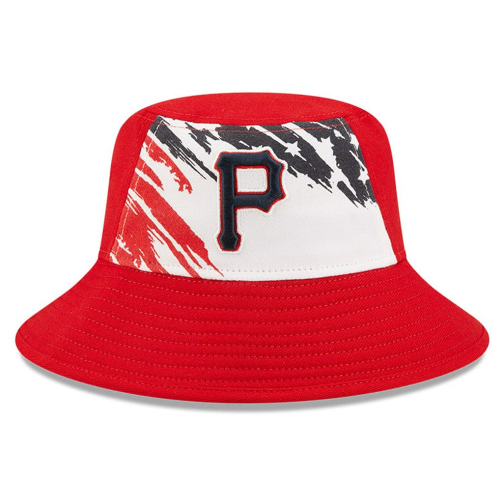 Pittsburgh Pirates New Era 2022 4th of July Bucket Hat Sale
