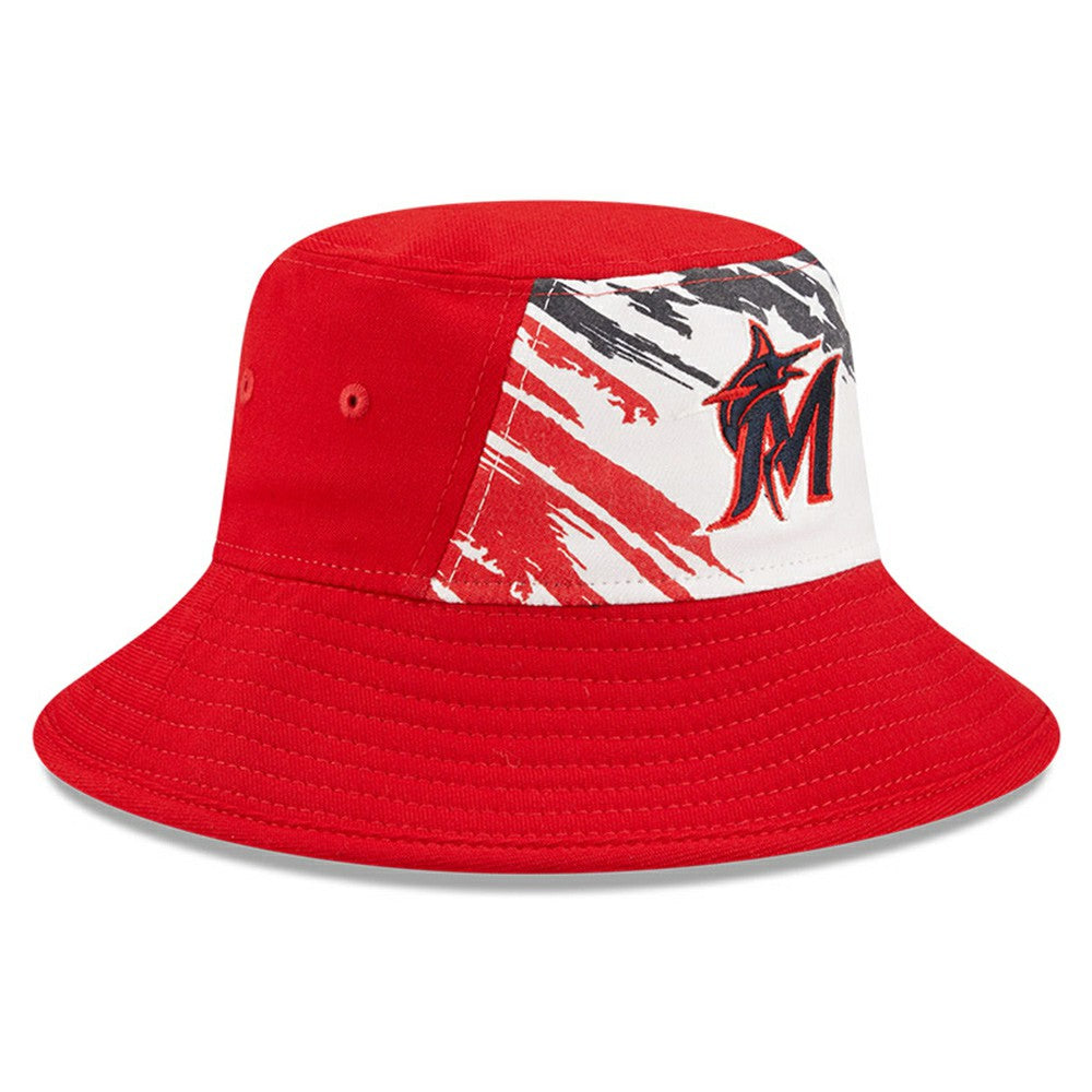 Miami Marlins New Era 2022 4th of July Bucket Hat Discount