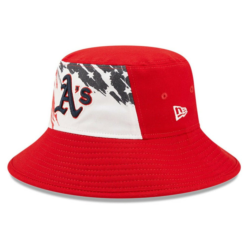 Athletics New Era 2022 4th of July Bucket Hat Discount