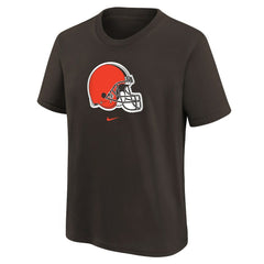 Cleveland Browns Preschool Team Wordmark T-Shirt - Brown - Nike