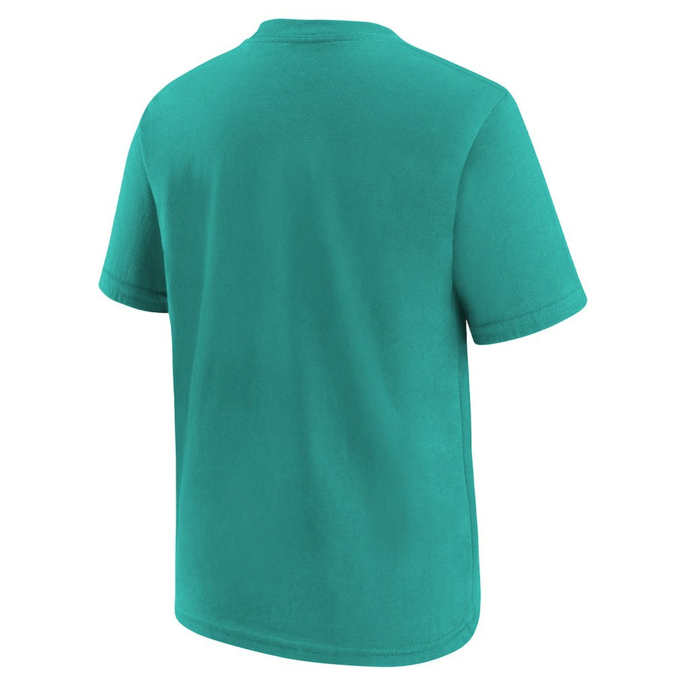 Miami Dolphins Preschool Team Wordmark T-Shirt - Aqua - Nike