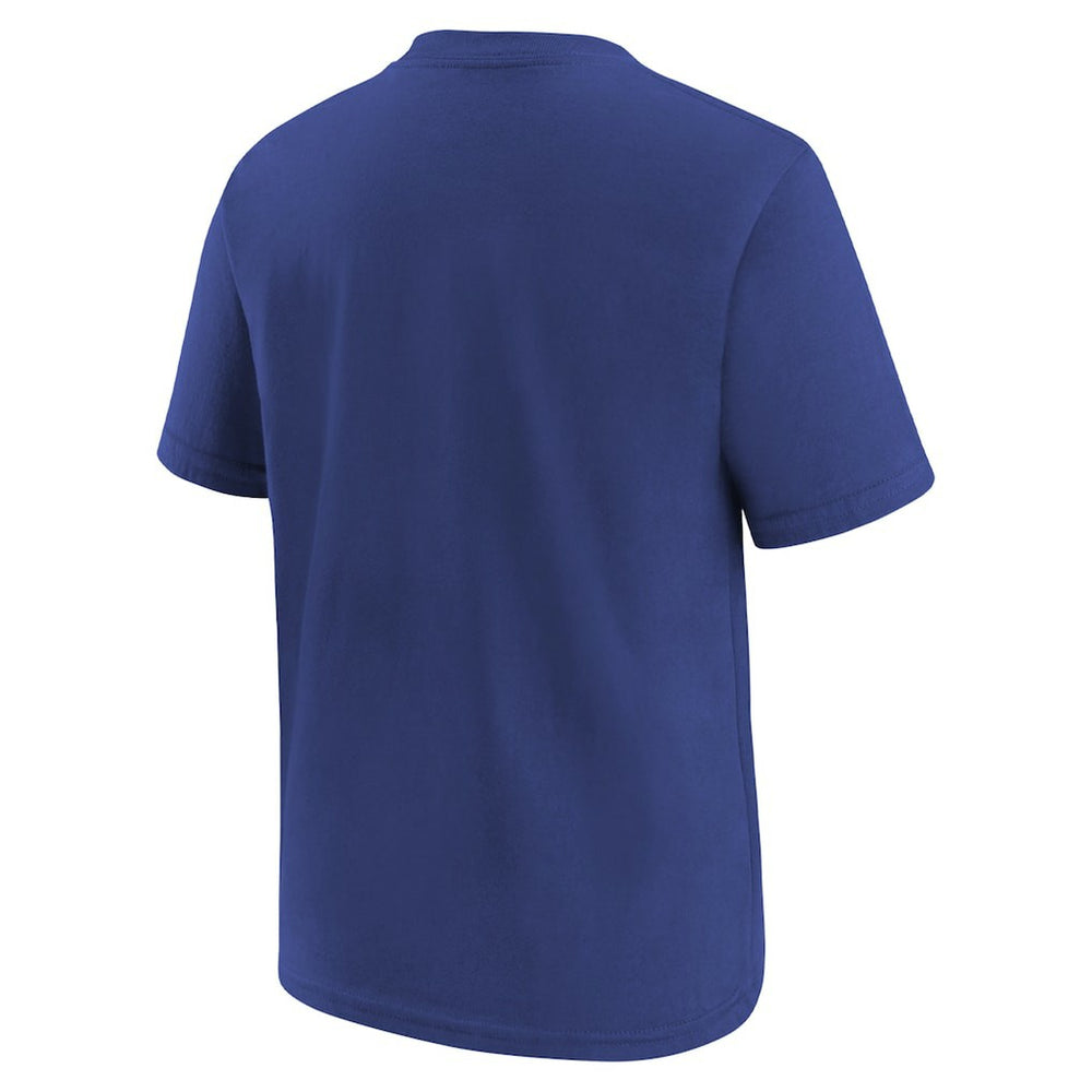 New York Giants Preschool Team Wordmark T-Shirt - Royal - Nike