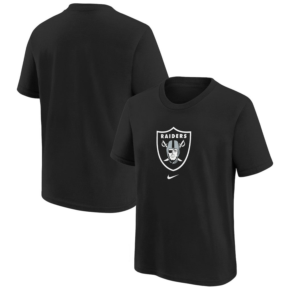 Las Vegas Raiders Preschool Team Wordmark T-Shirt - Black - Nike