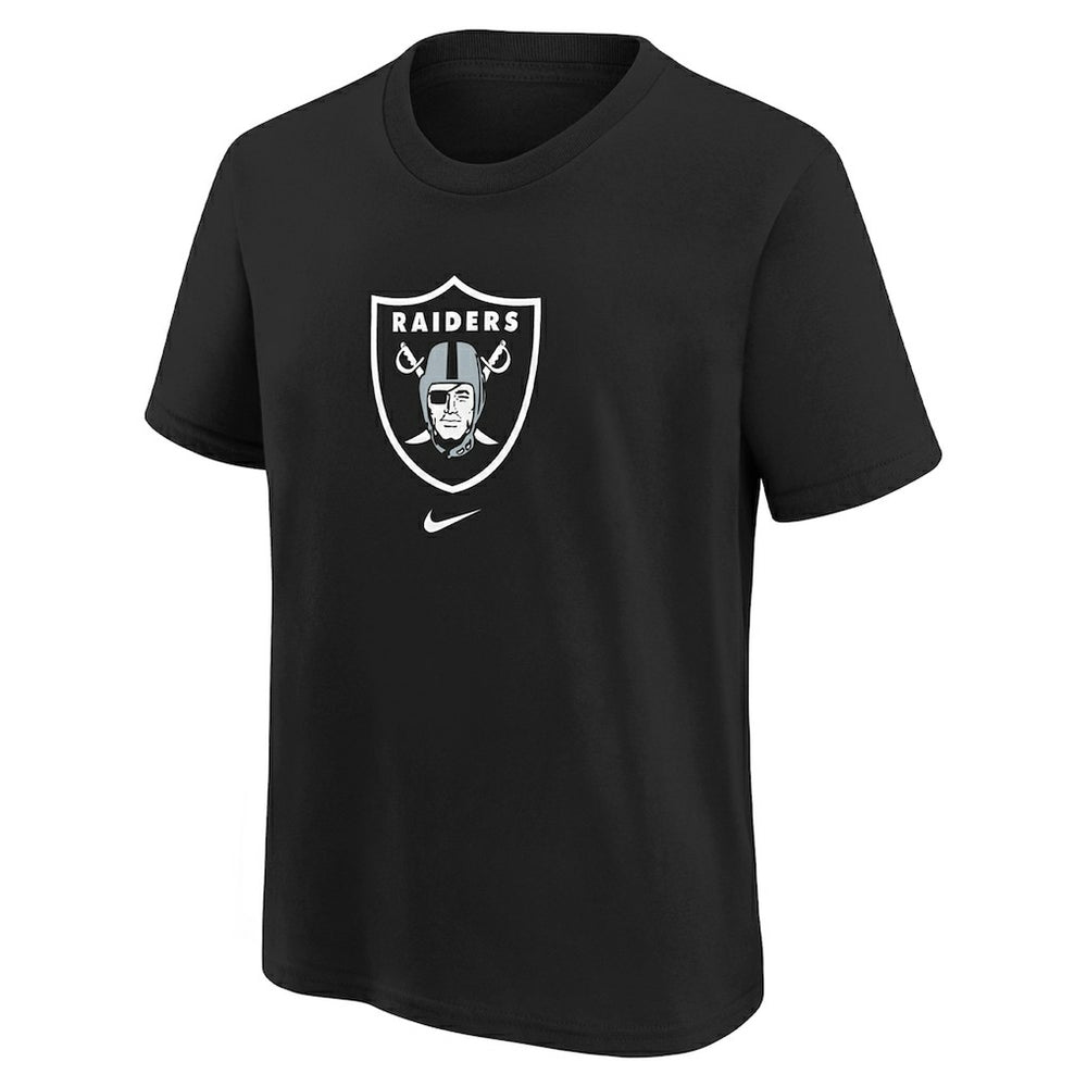 Las Vegas Raiders Preschool Team Wordmark T-Shirt - Black - Nike
