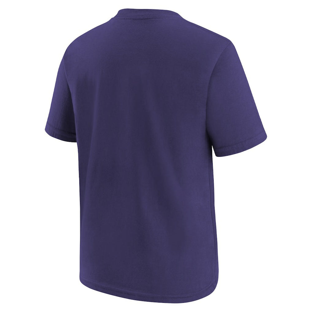 Baltimore Ravens Preschool Team Wordmark T-Shirt - Purple - Nike