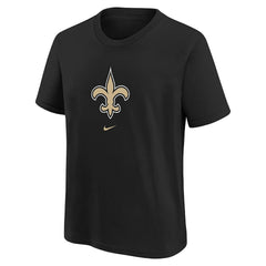 New Orleans Saints Preschool Team Wordmark T-Shirt - Black - Nike