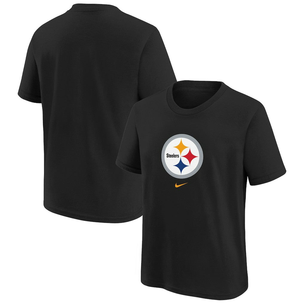 Pittsburgh Steelers Preschool Team Wordmark T-Shirt - Black - Nike