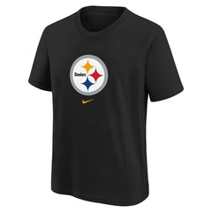 Pittsburgh Steelers Preschool Team Wordmark T-Shirt - Black - Nike