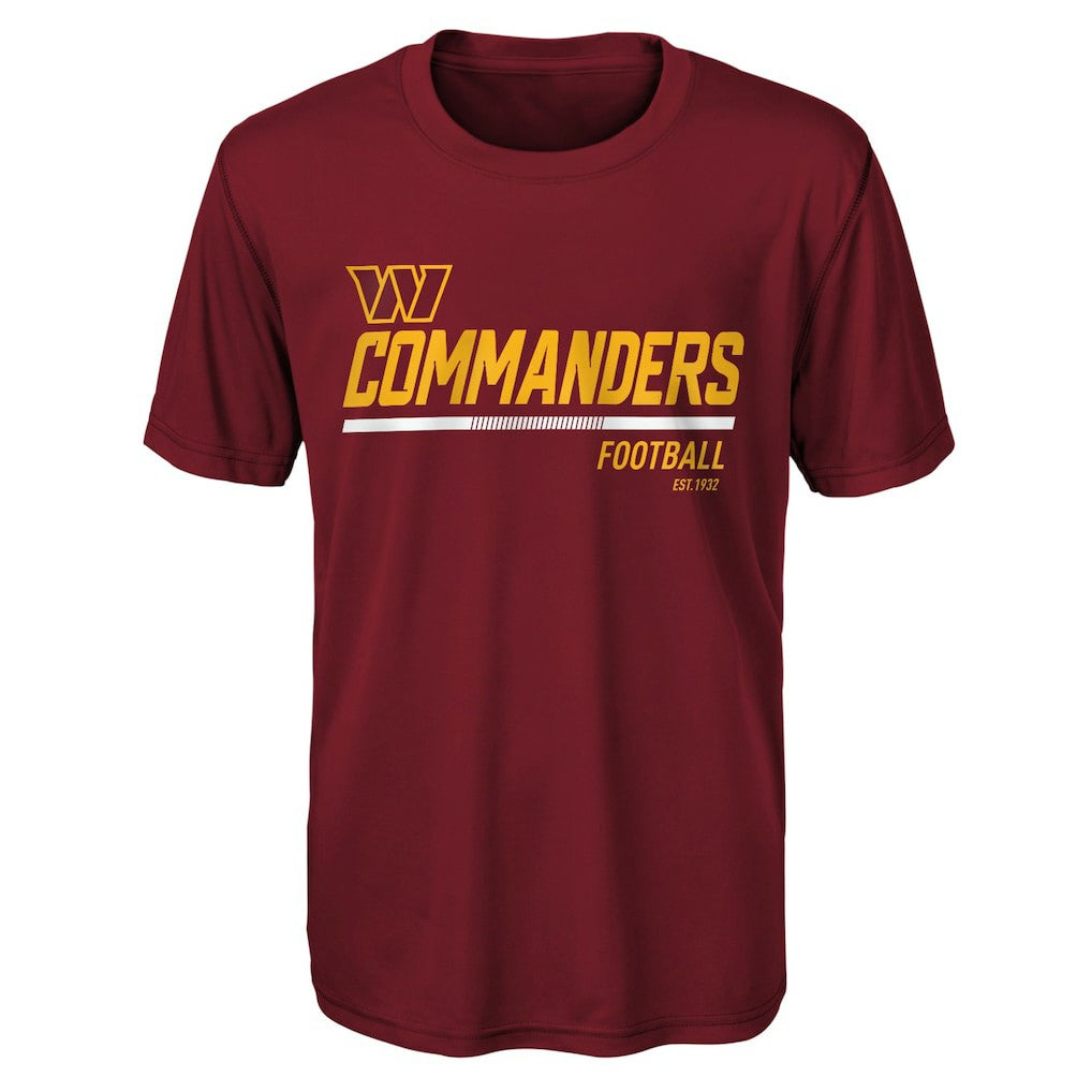 Washington Commanders Youth Engaged T-Shirt - Burgundy - NFL