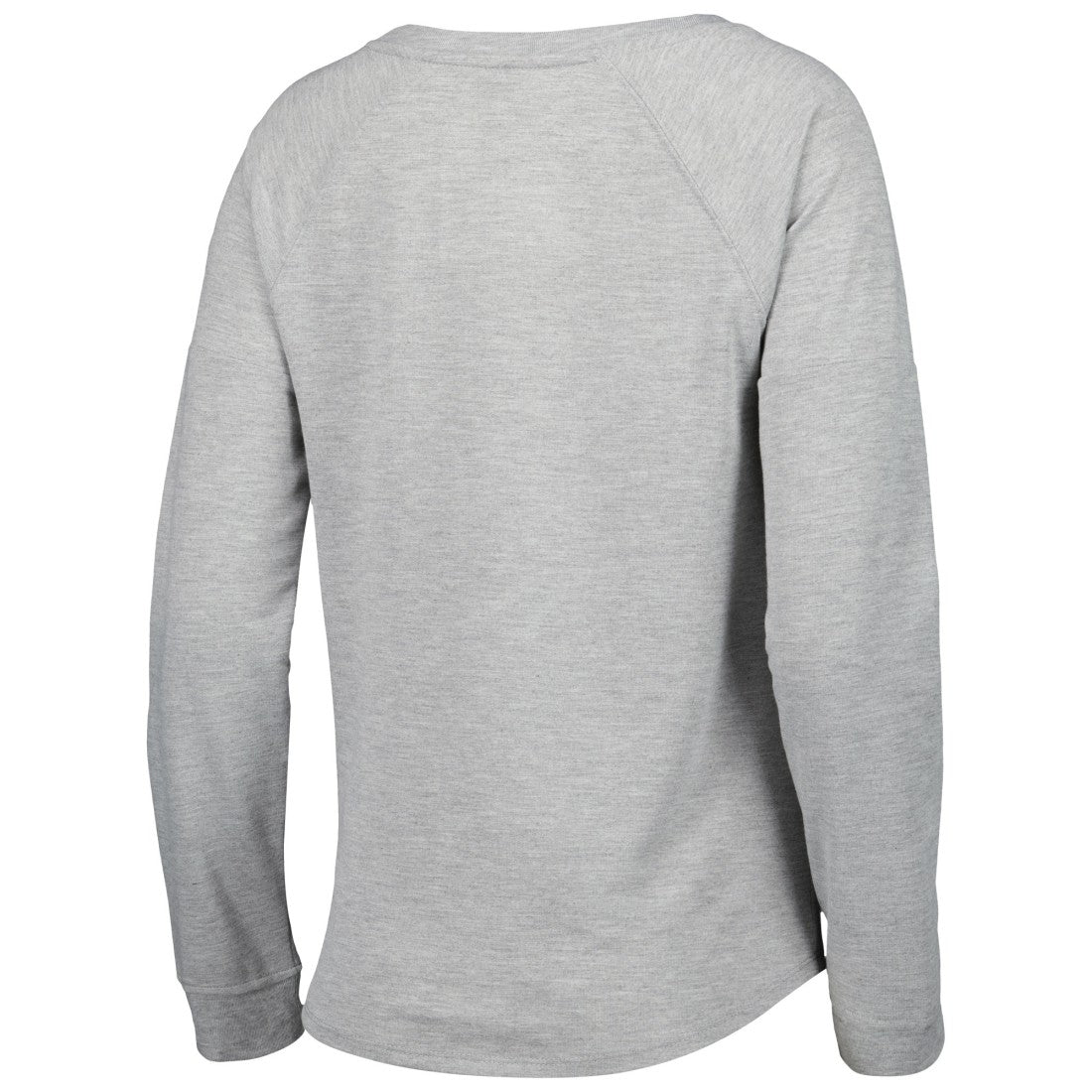 Seattle Seahawks Juniors All Striped Up Raglan Long Sleeve T-Shirt - Heathered Gray - NFL
