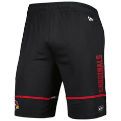 Arizona Cardinals New Era Combine Authentic Rusher Training Shorts - Black - NFL