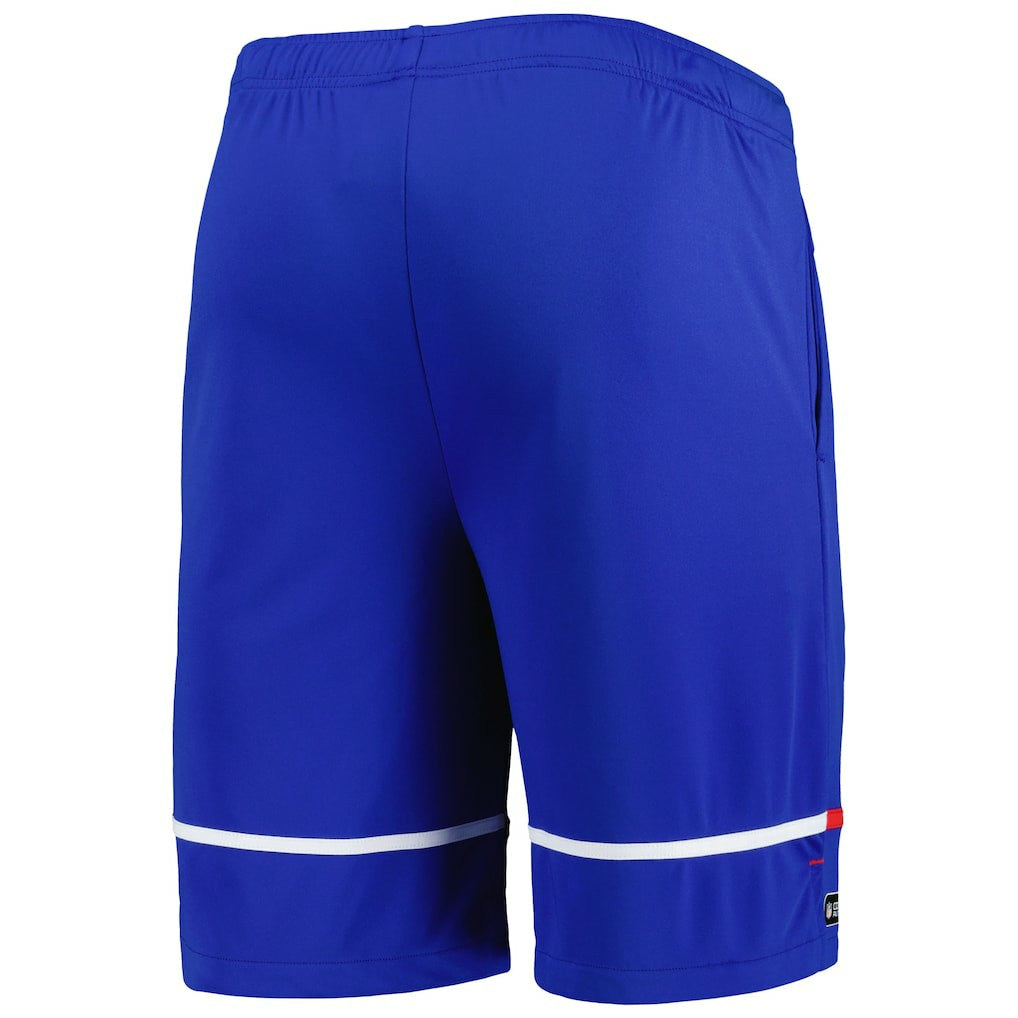 Buffalo Bills New Era Combine Authentic Rusher Training Shorts - Royal - NFL