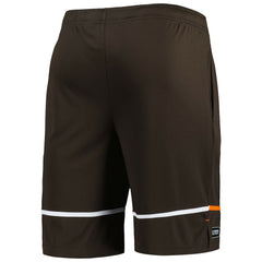 Cleveland Browns New Era Combine Authentic Rusher Training Shorts - Brown - NFL