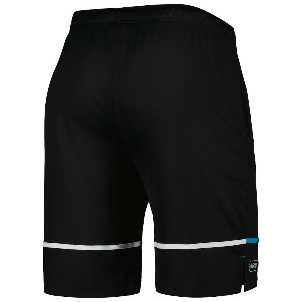 Carolina Panthers New Era Combine Authentic Rusher Training Shorts - Black - NFL