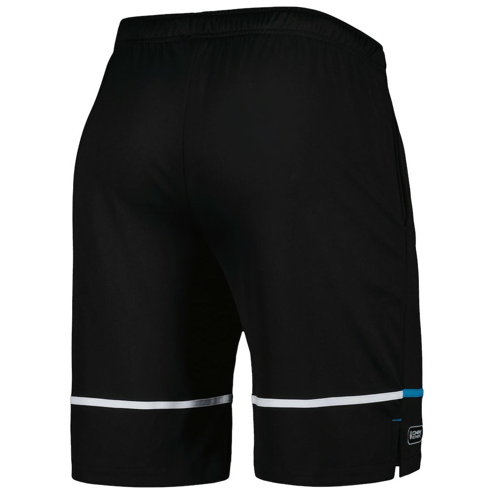 Carolina Panthers New Era Combine Authentic Rusher Training Shorts - Black - NFL