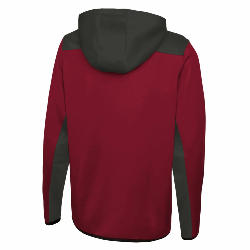 Tampa Bay Buccaneers New Era Combine Authentic Hard Hitter Pullover Hoodie - Red - NFL