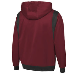 Arizona Cardinals New Era Combine Authentic Drop Back Full-Zip Hoodie - Cardinal - NFL