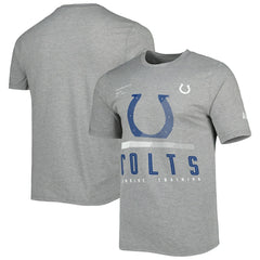 Indianapolis Colts New Era Combine Authentic Red Zone T-Shirt - Heathered Gray - NFL