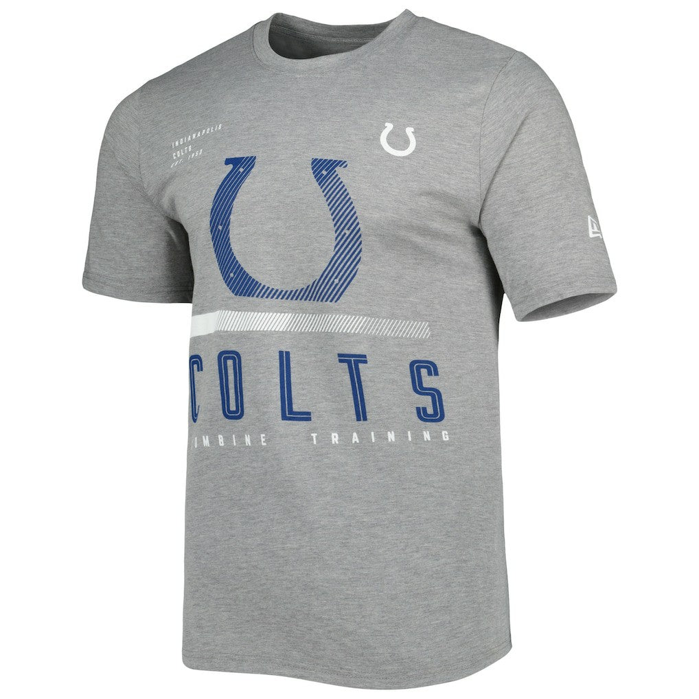 Indianapolis Colts New Era Combine Authentic Red Zone T-Shirt - Heathered Gray - NFL