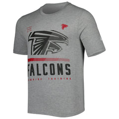 Atlanta Falcons New Era Combine Authentic Red Zone T-Shirt - Heathered Gray - NFL