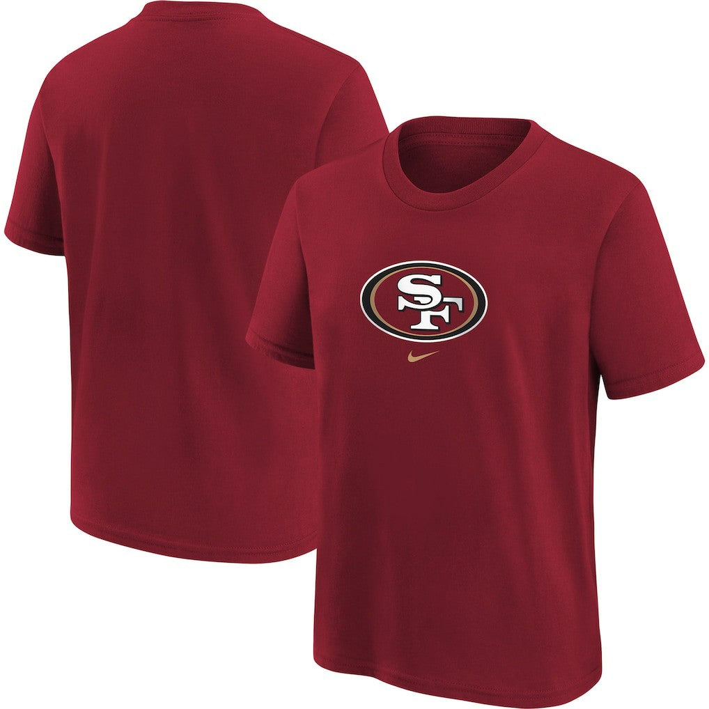 San Francisco 49ers Youth Logo T-Shirt - Scarlet - Nike