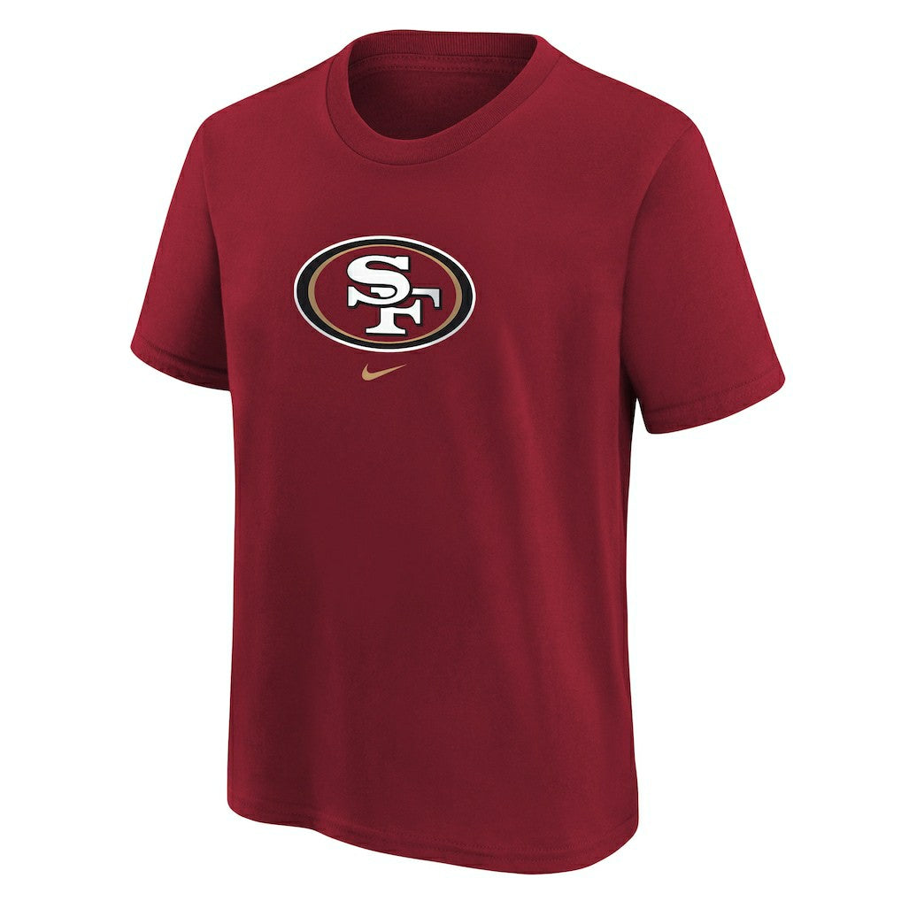 San Francisco 49ers Youth Logo T-Shirt - Scarlet - Nike