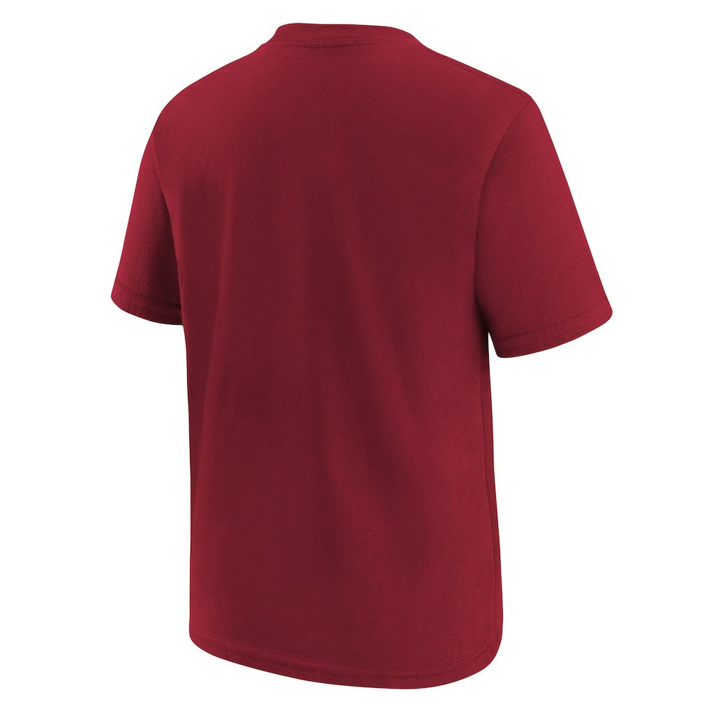 San Francisco 49ers Youth Logo T-Shirt - Scarlet - Nike