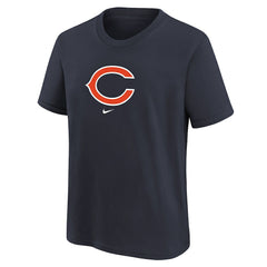Chicago Bears Youth Logo T-Shirt - Navy - Nike
