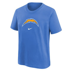 Los Angeles Chargers Youth Logo T-Shirt - Powder Blue - Nike