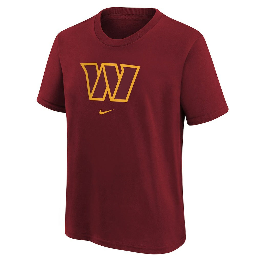 Washington Commanders Youth Logo T-Shirt - Burgundy - Nike