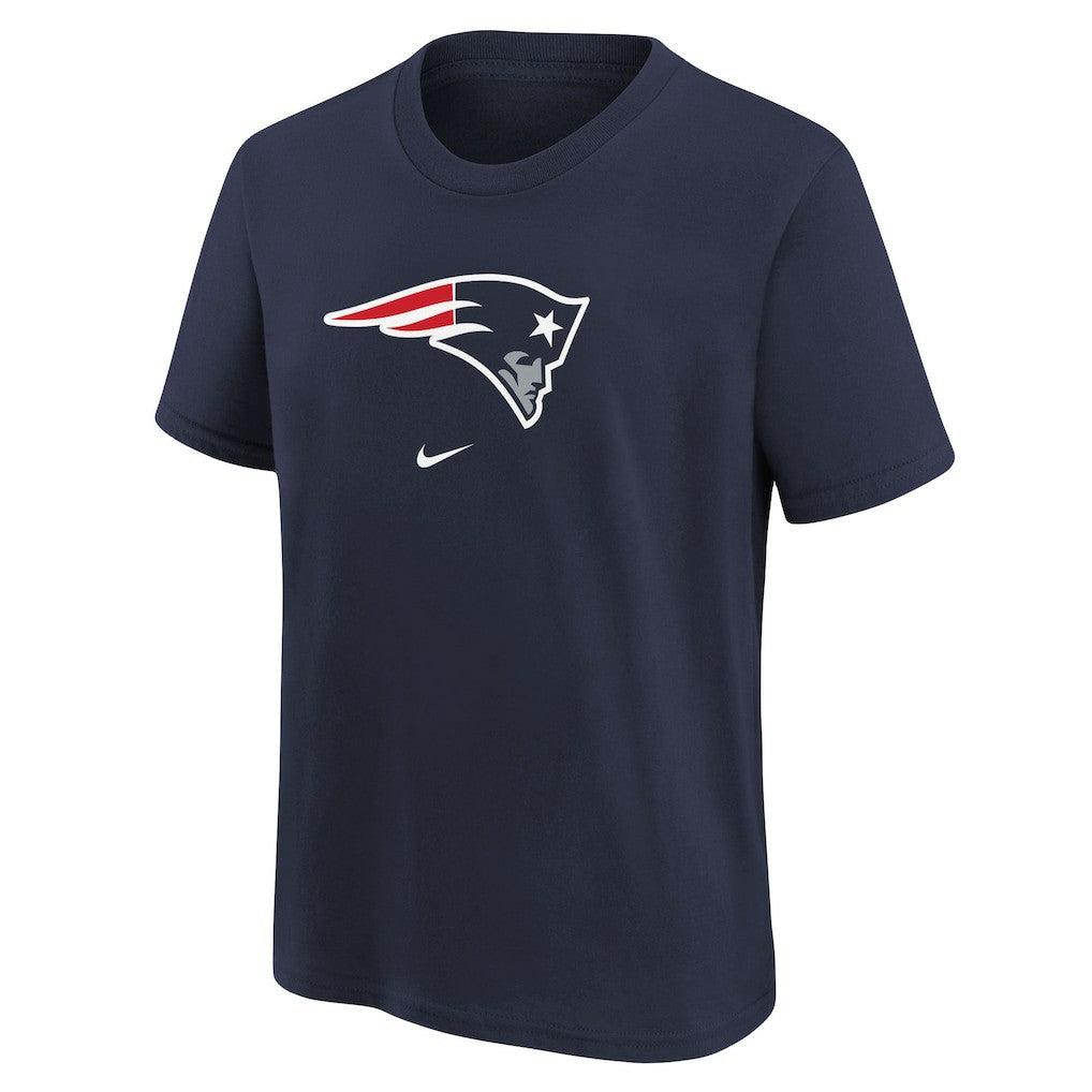 New England Patriots Youth Logo T-Shirt - Navy - Nike