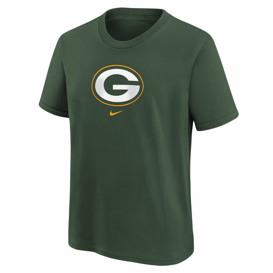 Green Bay Packers Youth Logo T-Shirt - Green - Nike