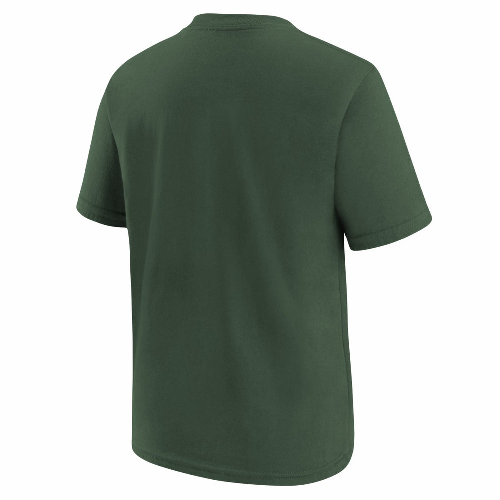 Green Bay Packers Youth Logo T-Shirt - Green - Nike