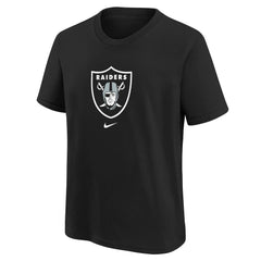 Las Vegas Raiders Youth Logo T-Shirt - Black - Nike