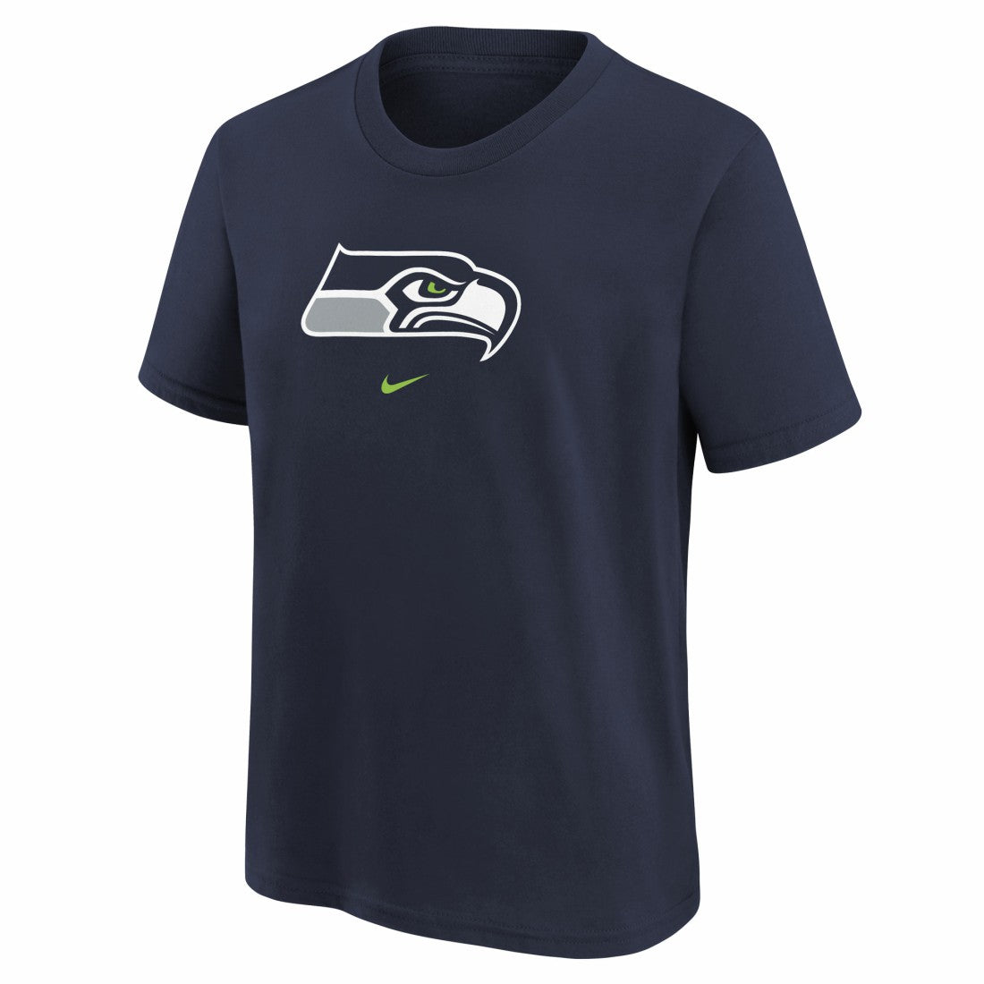 Seattle Seahawks Youth Logo T-Shirt - Navy - Nike