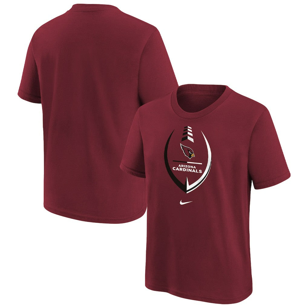 Arizona Cardinals Girls Preschool Icon T-Shirt - Cardinal - Nike