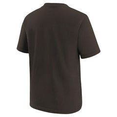 Cleveland Browns Girls Preschool Icon T-Shirt - Brown - Nike